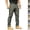 24# Army Green, variant on Mens Work Pants Cargo Tactical Stretch Casual Waterproof Outdoor Travel Hiking Pant with Multi Pockets(No Belt) Khaki L