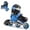 Blue, variant on New Bounce Inline Skates for Toddlers – Adjustable Roller Blades for Junior Shoe Size 8-11 – Comfortable and Durable Inline Skates for Kids