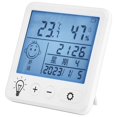thumbnail image 1 of Termómetro higrómetro digital timcorr monitor de temperatura y humedad interior, 1 of 5