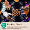 thumbnail image 4 of Design&I 3'x5' Ultra Soft Throw Mat, Vinyl Turntable Abstract Splatter Musical Notes Record Retro Refined Structured None Fluffy Washable Easy Care Indoor rug for Bedside Hallway, 4 of 7