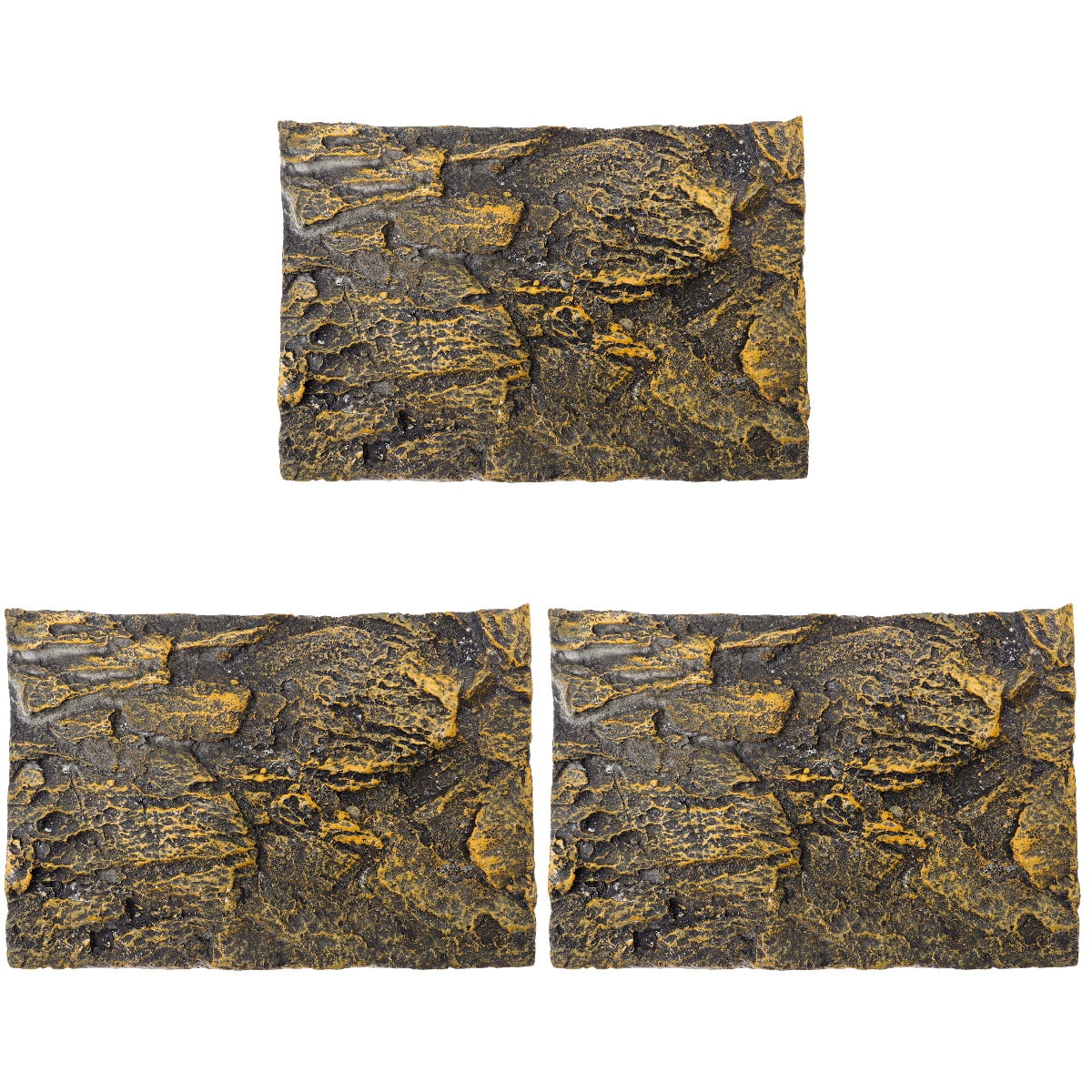 3 Count Terrarium Back Panel Background Rock Aquarium