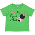 thumbnail image 3 of Inktastic I Love My Great Aunt Girls Toddler T-Shirt, 3 of 5