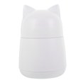 thumbnail image 4 of GARVALON 1 Ensemble Flasque Isolée Gobelet Alimentaire Portable Double Couche Isolation sous Vide Acier Inoxydable 304 Blanc Rond, 4 of 8