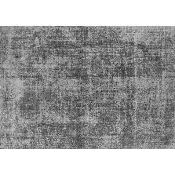 Ahgly Company Indoor Rectangle Oriental Gray Industrial Area Rugs, 8' x 12'