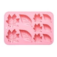 thumbnail image 1 of Autumn Maple Leaf Silicone Baking for Thanksgiving Cake Chocolate Candy Cupcake Topper and Resin Soap Candle Creation, 1 of 6
