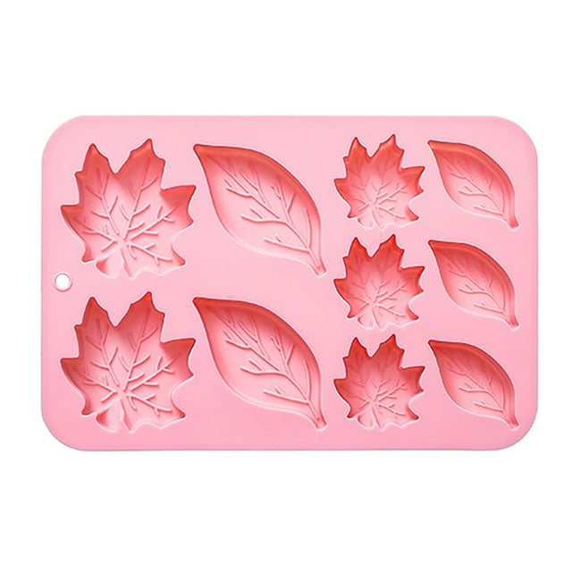 Fall Theme Silicone for Baking Crafting Autumn Maple Cake Pan Thanksgiving Halloween