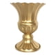 thumbnail image 1 of Florero de hierro Zulema Florero decorativo de patio dorado, 1 of 8