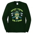 thumbnail image 2 of Wild Bobby Beach Vibes Till Die Men Long Sleeve Shirt, 2 of 6