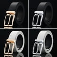 thumbnail image 3 of pitrice Fashionable Pants Belt Style With Mens Accessory Handmade With Meticulous L63 Gold White 1Set, 3 of 6