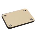 thumbnail image 5 of Gold Neck Plate with 4 Screws Replacement Part for Strat Electric Guitar, 5 of 5