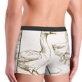 thumbnail image 4 of KLL Hand Drawn Goose Men's Cotton Boxer Briefs Underwear-Medium, 4 of 7
