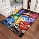 thumbnail image 2 of Disney-alfombra con estampado de Anime para sala de estar, tapete para habitación de niños, decoración de baño, 2 alfombrillas, 2 of 4