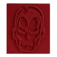 thumbnail image 5 of Iron Man Face Rubber Stamp, 5 of 6