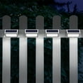 thumbnail image 6 of Solar Fence Lights, Roshwey Outdoor Solar Deck Lights Fence Path Light for Wall Outdoor Garden Patio (8 Pieces), 6 of 6