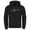 Black, variant on Mens Sweatshirts Hoodies for Men Cowl Neck Sweatshirts Casual Pullover Fall Winter Loose Fit Tops with Embroidery(Brown,XL)
