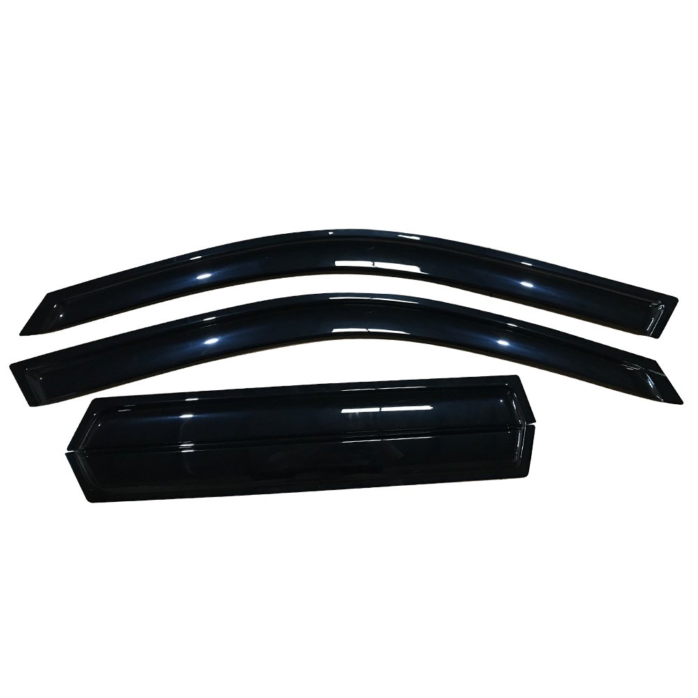Ikon Motorsports Compatible with 0106 BMW X5 Acrylic Window Visors