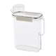 thumbnail image 1 of Dispensador de contenedores de detergente para ropa con tapas, con taza medidora, caja de almacenamiento de plástico líquido para baño, hotel, hogar,, 1 of 9