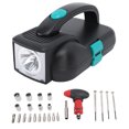 thumbnail image 2 of Lampe de Poche LED Kit d'Outils Ménagers Comprend Tournevis Miniature Manchon à Cliquet pour Maison, 2 of 8