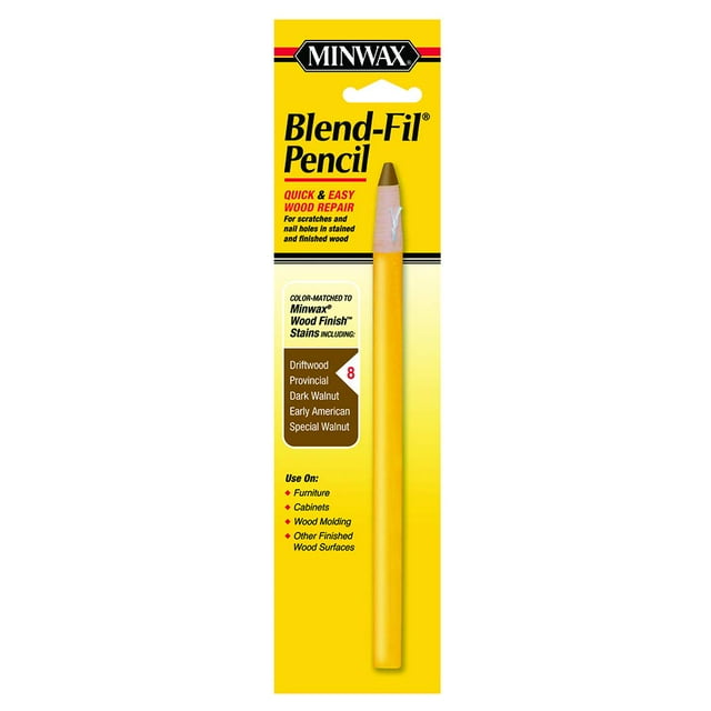 Lápiz reparador de madera Minwax Blend-Fil, número 8, Driftwood