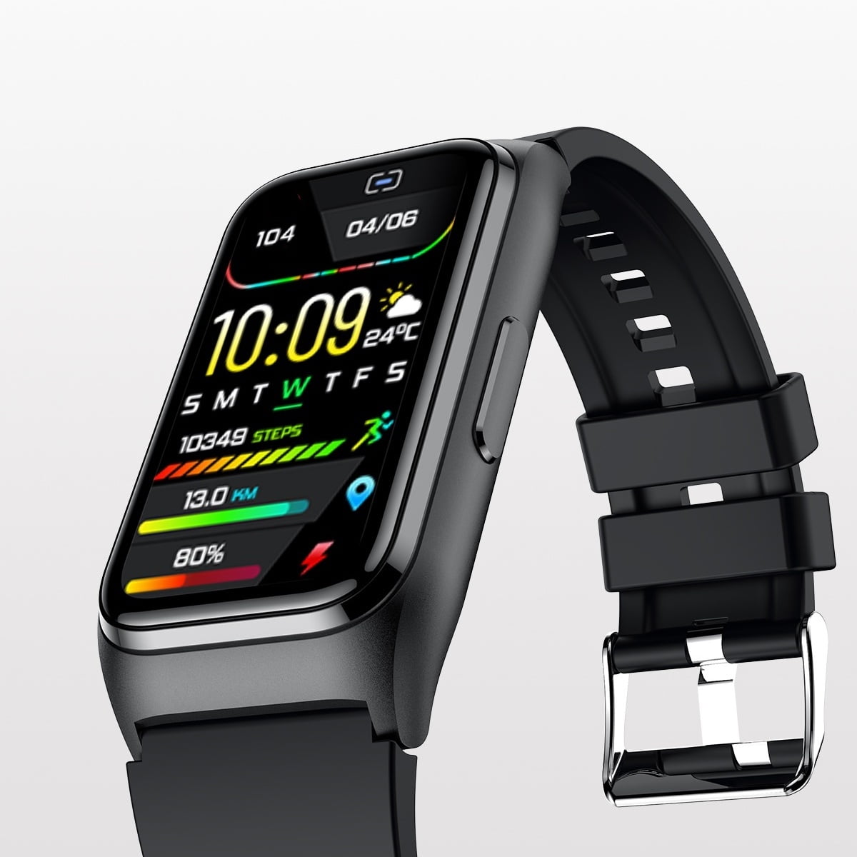 VAYKAL Smart Watch Fitness Tracker for Android and iPhone Multiple Sports Modes Pedometer Timer Stopwatch Make/Answer Calls Message Notifications IP68 Waterproof