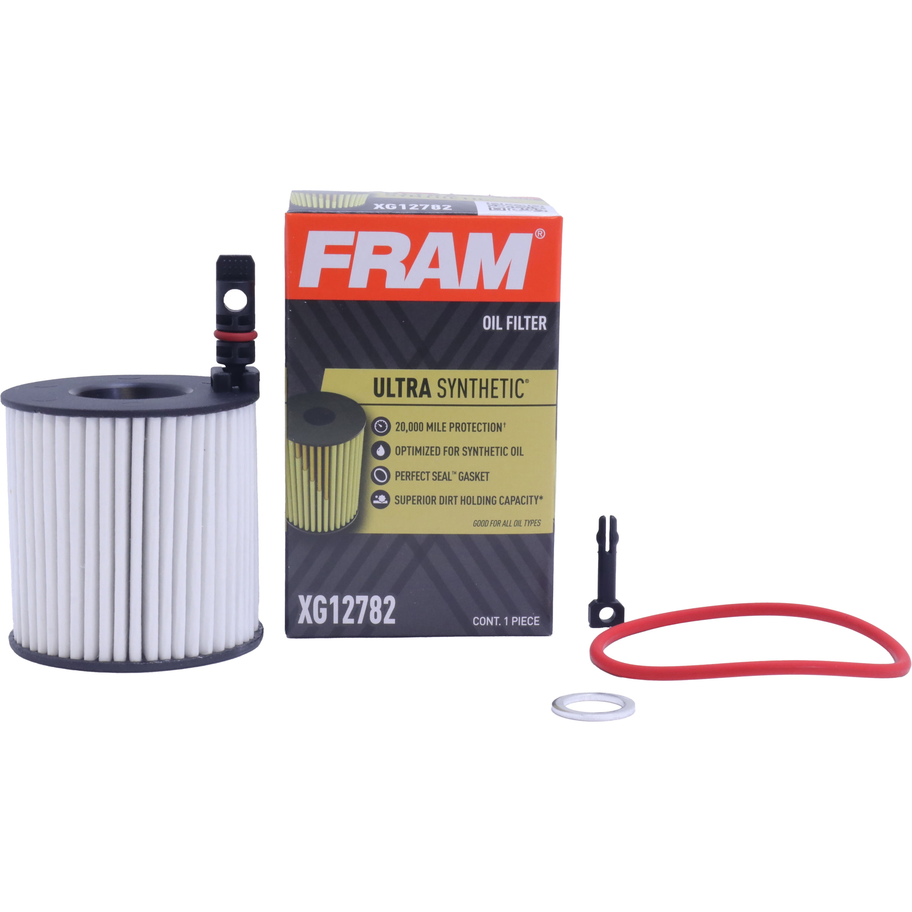 FRAM Ultra Synthetic Oil Filter, XG12782, 20K mile Filter for
