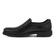 ECCO Men's Helsinki 2.0 Apron Toe Slip-on Black Leather - 500154-01001