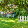 thumbnail image 3 of 5 Sets Garden Fence White Picket Border Edging Fences Plant Baby, 3 of 8
