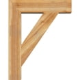 thumbnail image 3 of Ekena Millwork 6"W x 30"D x 38"H Traditional Block Rough Sawn Bracket, Western Red Cedar, 3 of 25