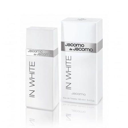 Jacomo Men's In White EDT Spray 3.4 oz Fragrances 3392865074171