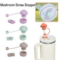 thumbnail image 3 of Mushroom Straw Cover, Cup Accessories, Spill Proof Set Stopper L7 B6 For D0E4, 3 of 8