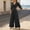 (Fashion 58)Black, variant on Aimik Dressy Jumpsuits for Women Dressy 3/4 Sleeve Wrap V Neck Pleated Wide Leg Jumpsuits Summer Fall Fashion Womens Jumpsuit for Vacation