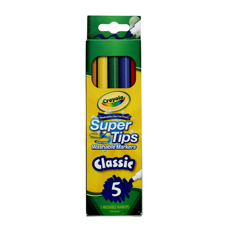 Crayola Super Tips Washable Markers: Vibrant, Versatile Art Tools