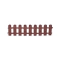 thumbnail image 2 of Plastic Garden Fence Border | Flower Bed Edging with Ground Studs | Decorative Lawn and Yard Barrier | 50 Inch Landscape Fencing for Gardens, Patios, and Driveways | Easy Assembly and Storage, 2 of 6