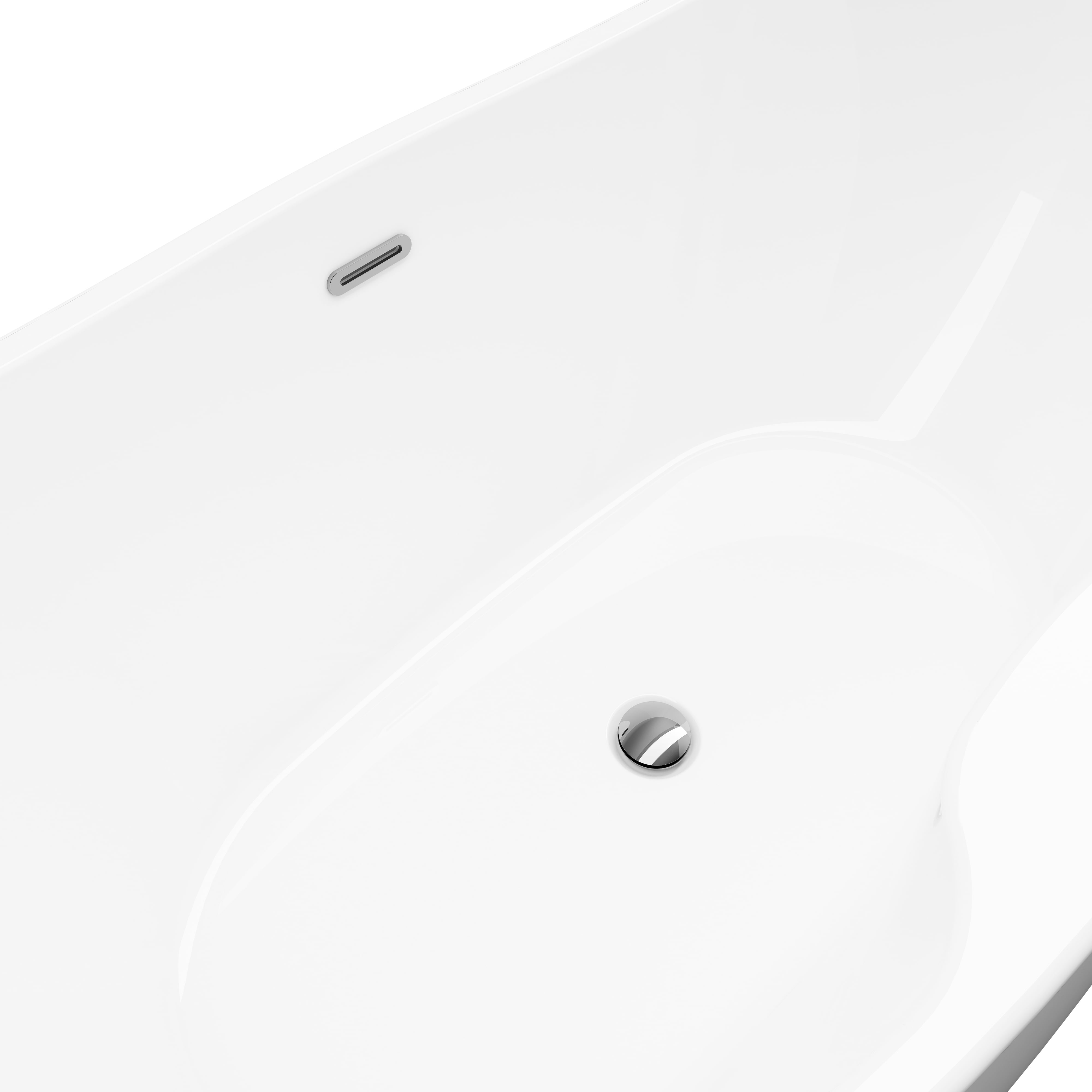 A&E Bath Gloria-NF Freestanding Bathtub 69"