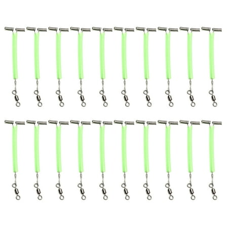 Fishing Luminous Tube Fishing Rigs with Rolling Swivels 3 Way Arm Connector Set