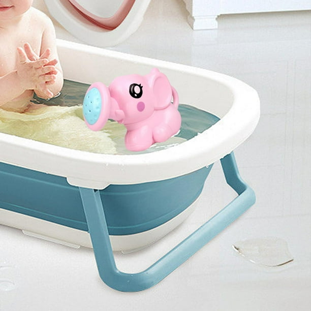 Juguete De Baño Con Ducha Y Máquina De Burbujas Para Bebés – ABS Seguro, Ventosas Fuertes, Regalo Educativo Para Niños 3-6 Años