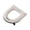 White, variant on Tyidzon Toilet Seat Cushion for Bathroom, Soft Warmer Toilet Seat Cover with Zipper, Washable Home Reusable