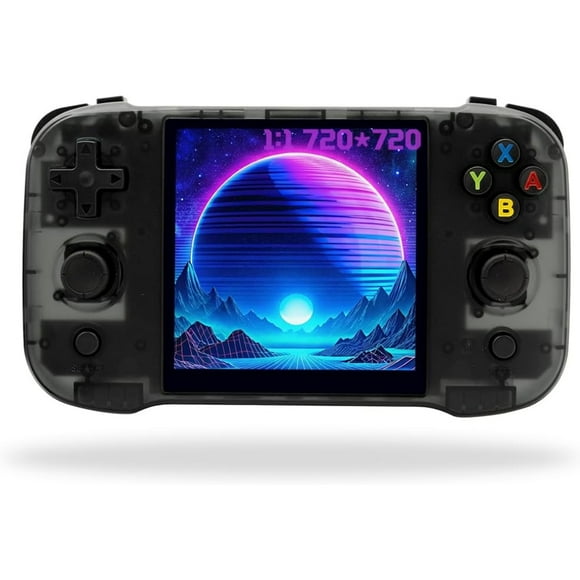 R46S Handheld Game Console 4 inch 64GB (Black)