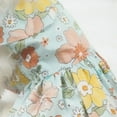 thumbnail image 4 of SPRING PARK Cute Flower Pattern Dog Dress Breathable Pet Clothing Pet Apparel for Puppy Dogs and Cats on Wedding Holiday New Year Spring Summer, 4 of 6