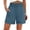 01 Light Blue, variant on YueHuiYing Women’s Linen Shorts High Waisted Casual Summer Beach Wide Leg Lounge Comfy Shorts with Pockets White XL