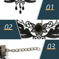thumbnail image 3 of Necklace, Classic Colorful Gothic Collar Choker Necklace And Black Cute Lace Velvet Choker Necklace Set for Girls and Women,, 3 of 6