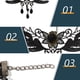 thumbnail image 3 of 2 gargantillas de encaje, collar con colgante vintage, accesorios de cadena punk para mujer, 3 of 6