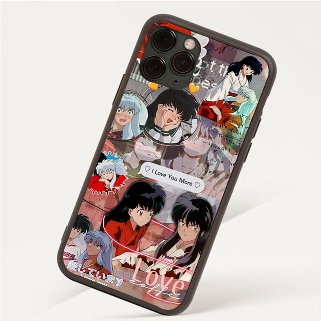 AL-104 Inuyasha Póster Silicona TPU Funda Compatible Para Xiaomi Mi Redmi Note 10C 10S 10 Pro Max Lite Cubierta Suave