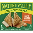 thumbnail image 3 of Nature Valley Crunchy Dipped Granola Squares, Salted Caramel, 6 ct, 4.68 OZ, 3 of 10