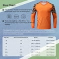 thumbnail image 4 of Manyakai Men Soccer Jersey Uniform Long Sleeve Goalkeeper Football Training Top Padded T-shirts Blue M, 4 of 4