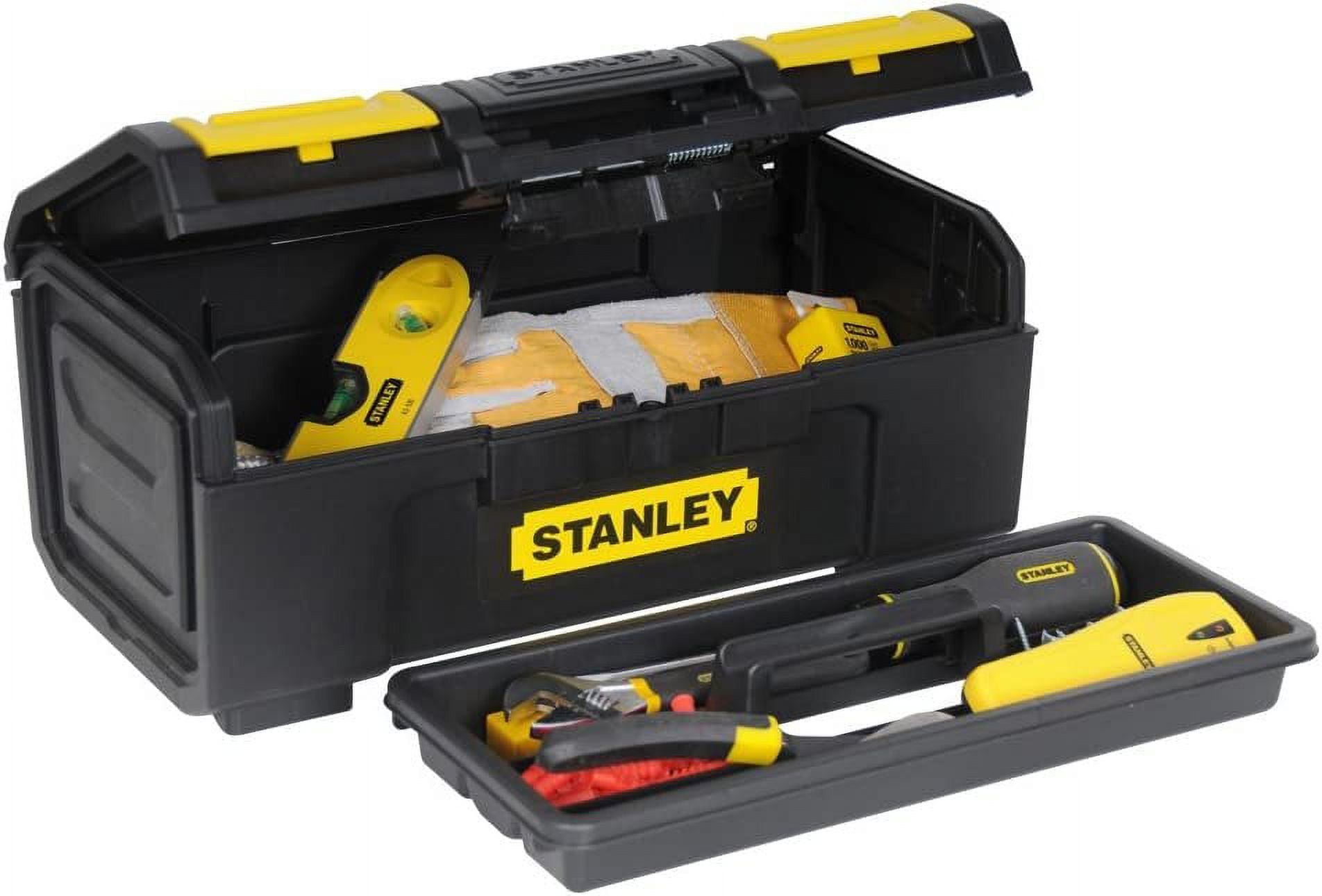 Stanley Tool Box STST16410 Portable 16 Inch Equipment Box - 16-Inch