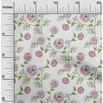 thumbnail image 1 of oneOone Polyester Lycra Saltpan Fabric Leaves & Rose Floral Diy Clothing Quilting Fabric Print Fabric By Yard 56 Inch Wide, 1 of 4
