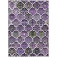 thumbnail image 2 of Addison Rugs Chantille Indoor/Outdoor Transitional Lattice Plum Machine Washable Rectangle Rug, 8' x 10', 2 of 8
