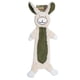 thumbnail image 3 of Juguete para perros resistente a las mordeduras, molar de peluche que alivia la congestión nasal, artefacto de piel de conejo, lino, sonido, suministros para mascotas para perros grandes y medianos, 3 of 4