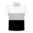thumbnail image 4 of Muscularfit Golf Shirts Boys T Shirts Boys School Uniform Polo Little Boys & Big Boys Tshirts White Short Sleeve Graphic Tees Henley First Day of First Grade Shirt,5-6 Years, 4 of 8